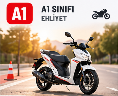A1 Sınıfı Ehliyet eğitimi Erdemli